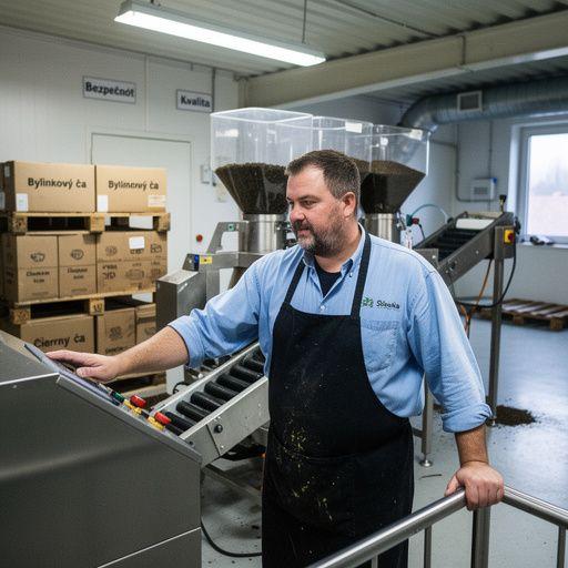 Detailný záber na sušené hviezdice anízu vedľa čajovej lyžičky.